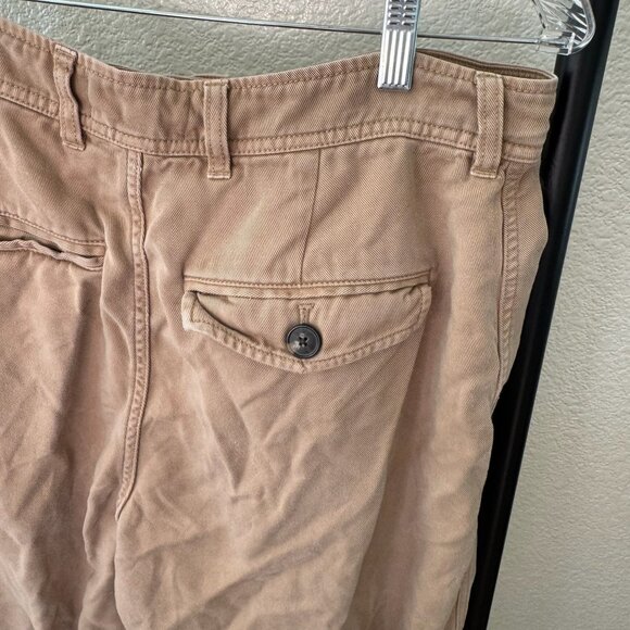 Everlane Khaki Barrel Pants Size 8 - Picture 6 of 10